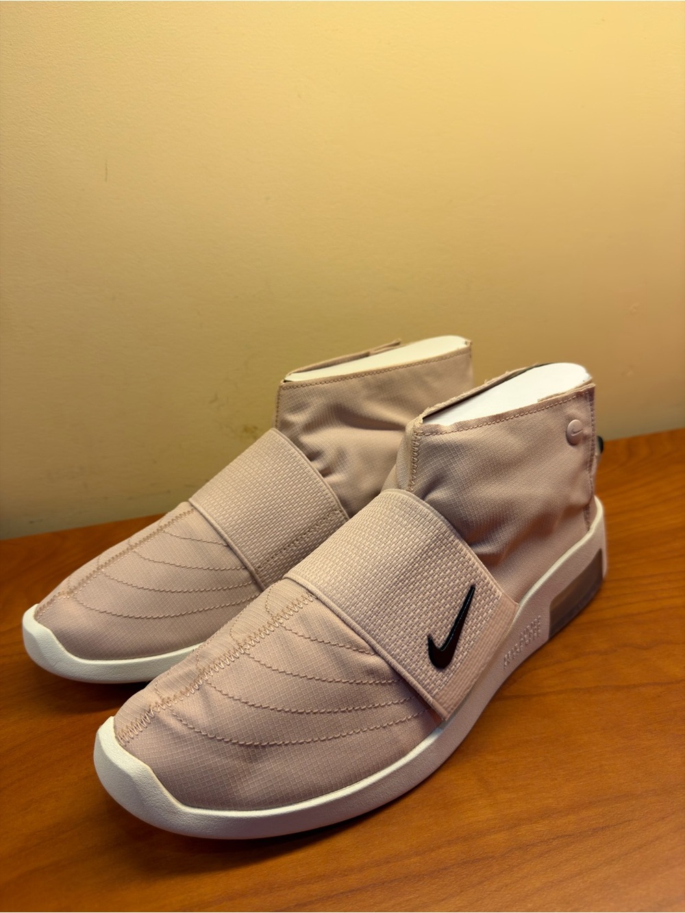 Nike Air Fear of God Moc Particle Beige Black Sail